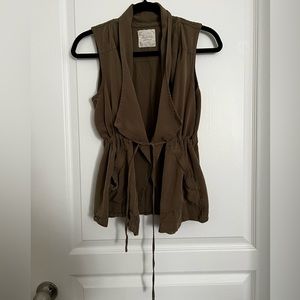 Alter’d State Utilitarian Vest w/ Adjustable Drawstring and Pockets